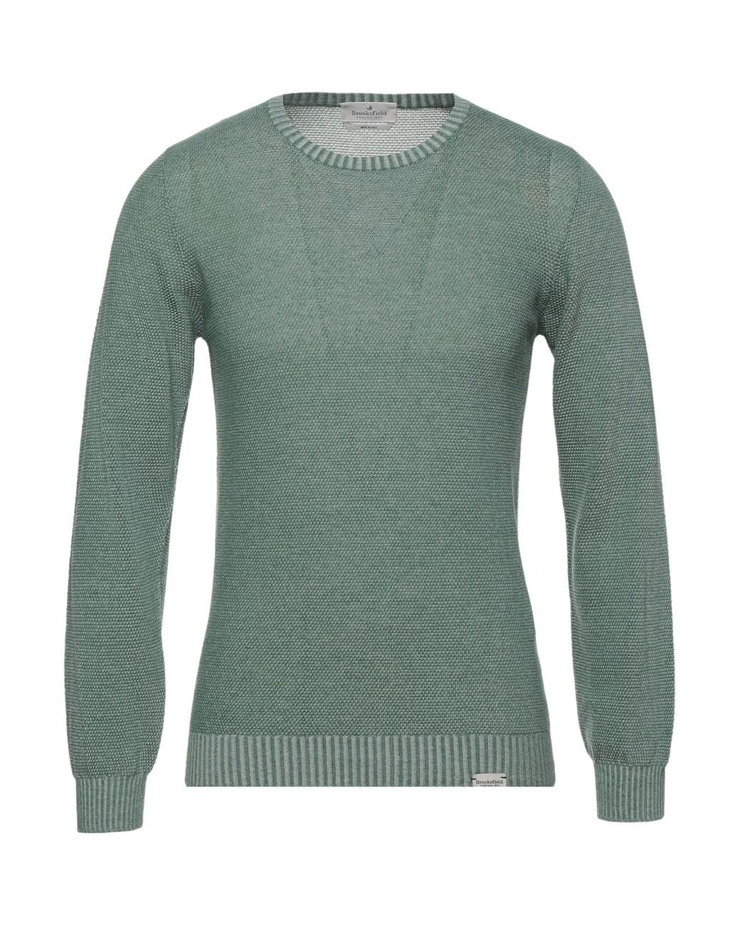 Brooksfield Green Jumper for men
