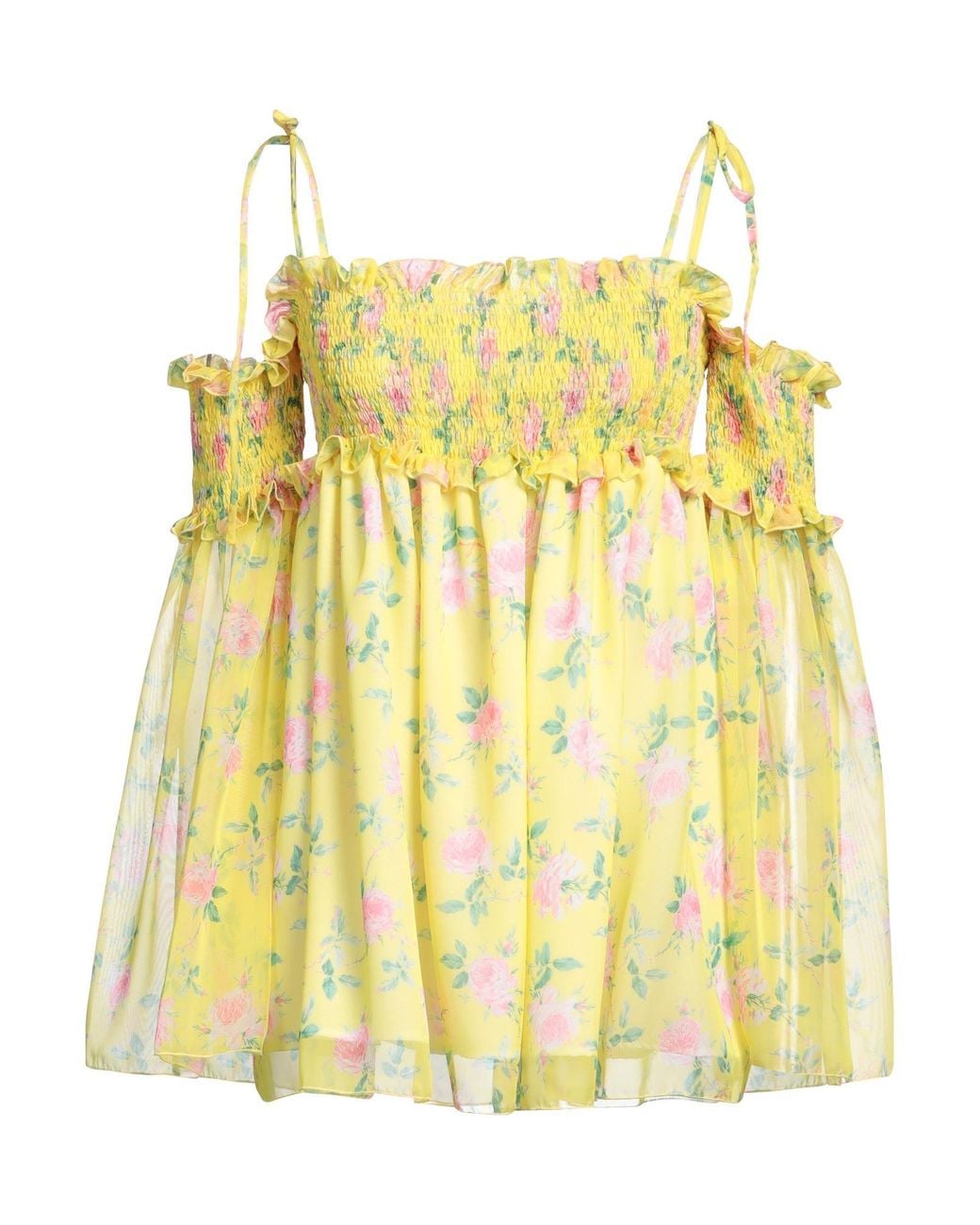MSGM Yellow Top