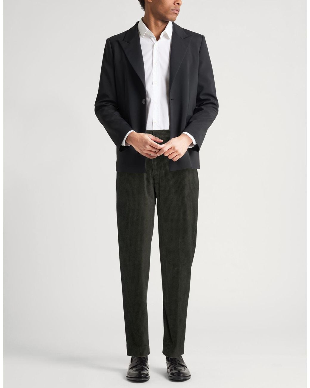 Circolo 1901 Black Dark Pants Cotton, Polyester for men