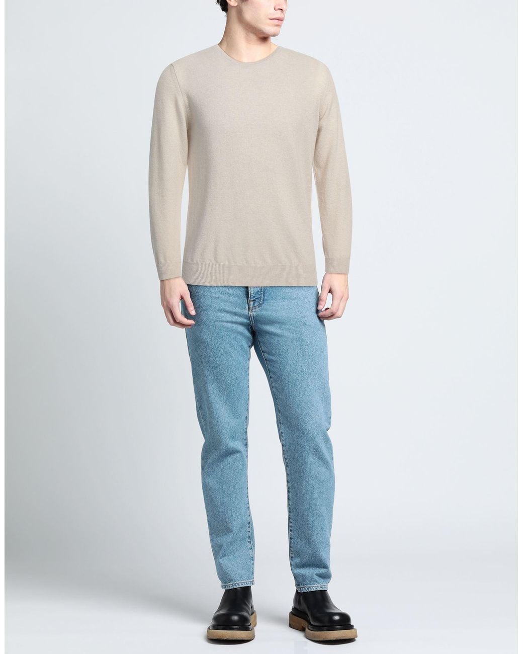 Pullover Moorer de hombre de color White