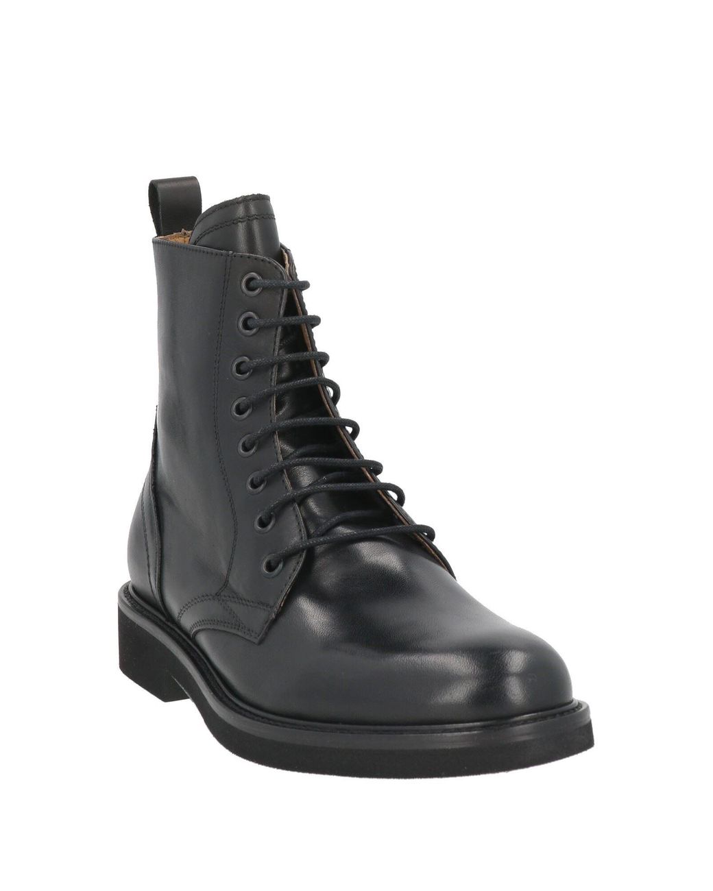 Testoni Black Ankle Boots for men