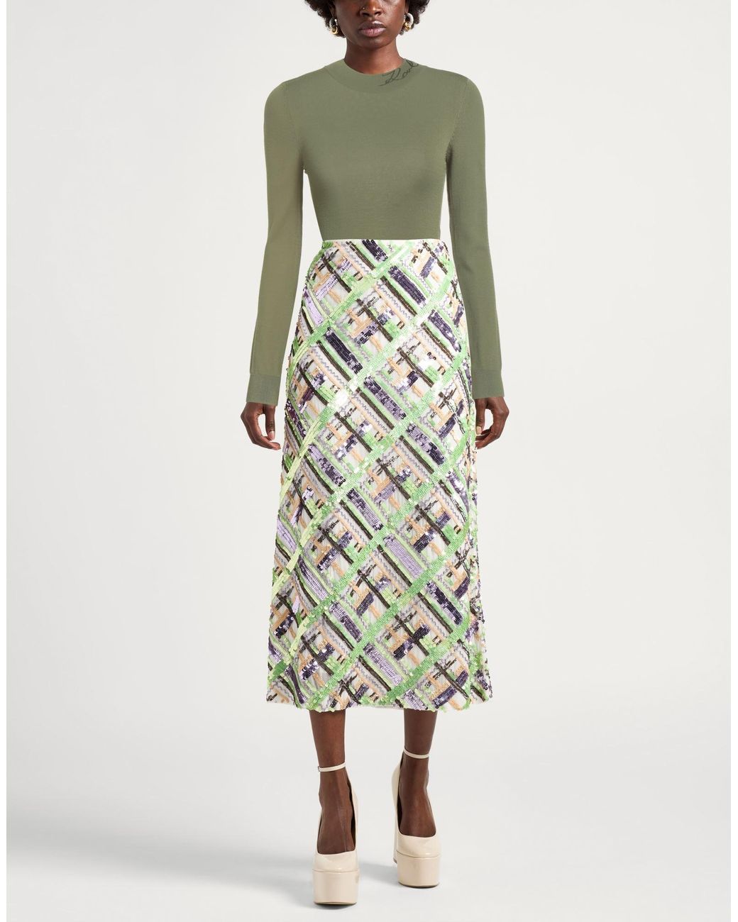 Karl Lagerfeld Green Jumper