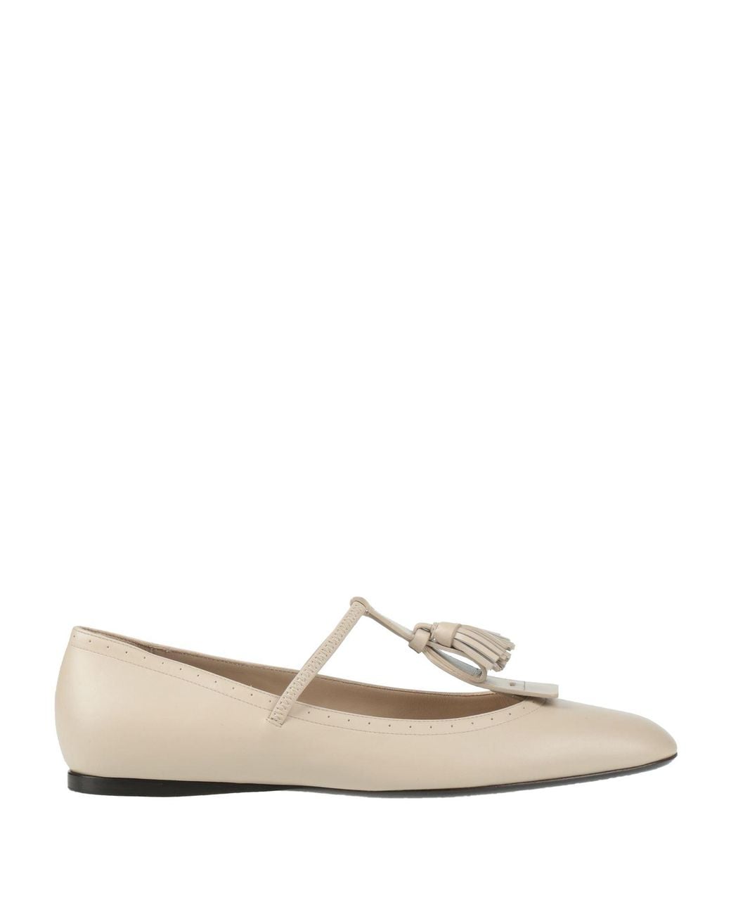 Giorgio Armani White Ballet Flats