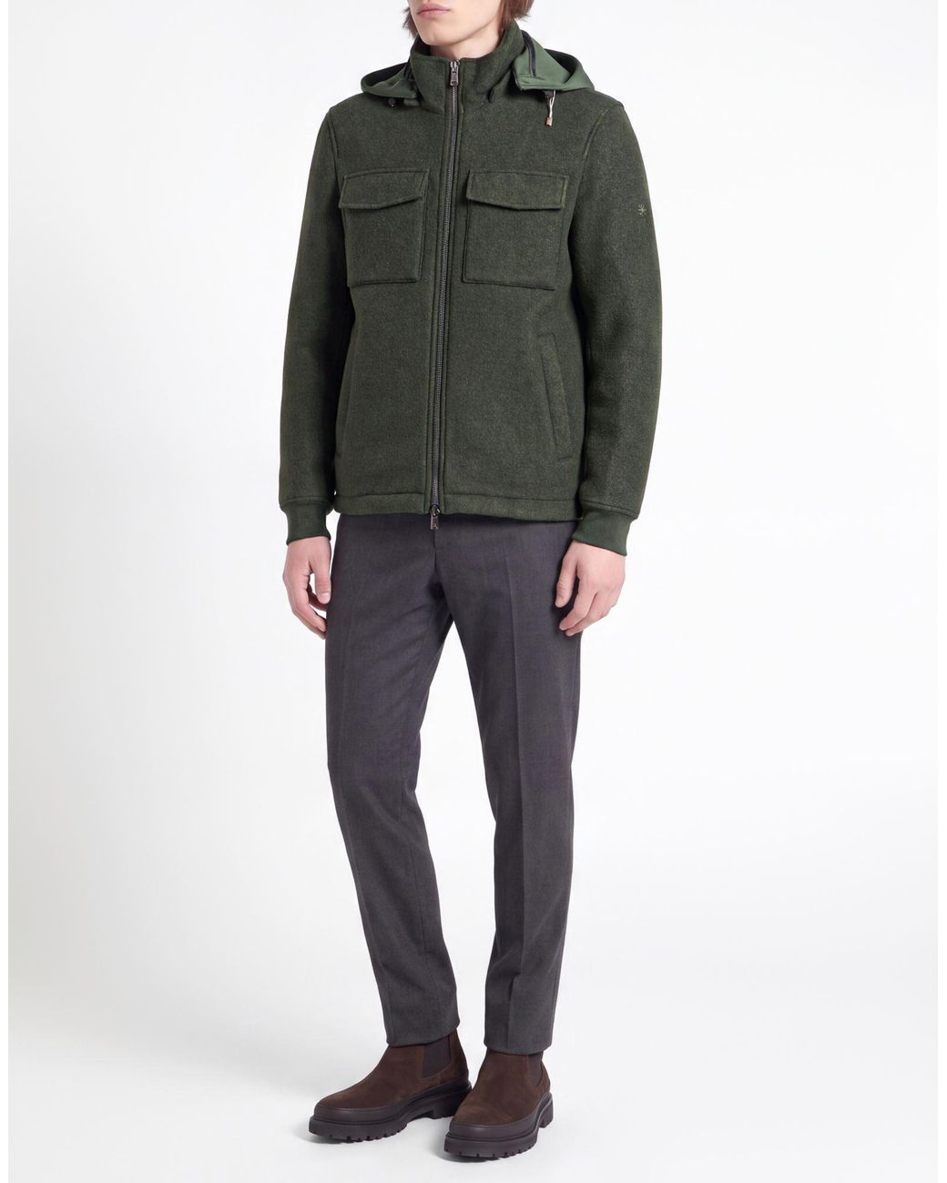 Manuel Ritz Green Jacket for men