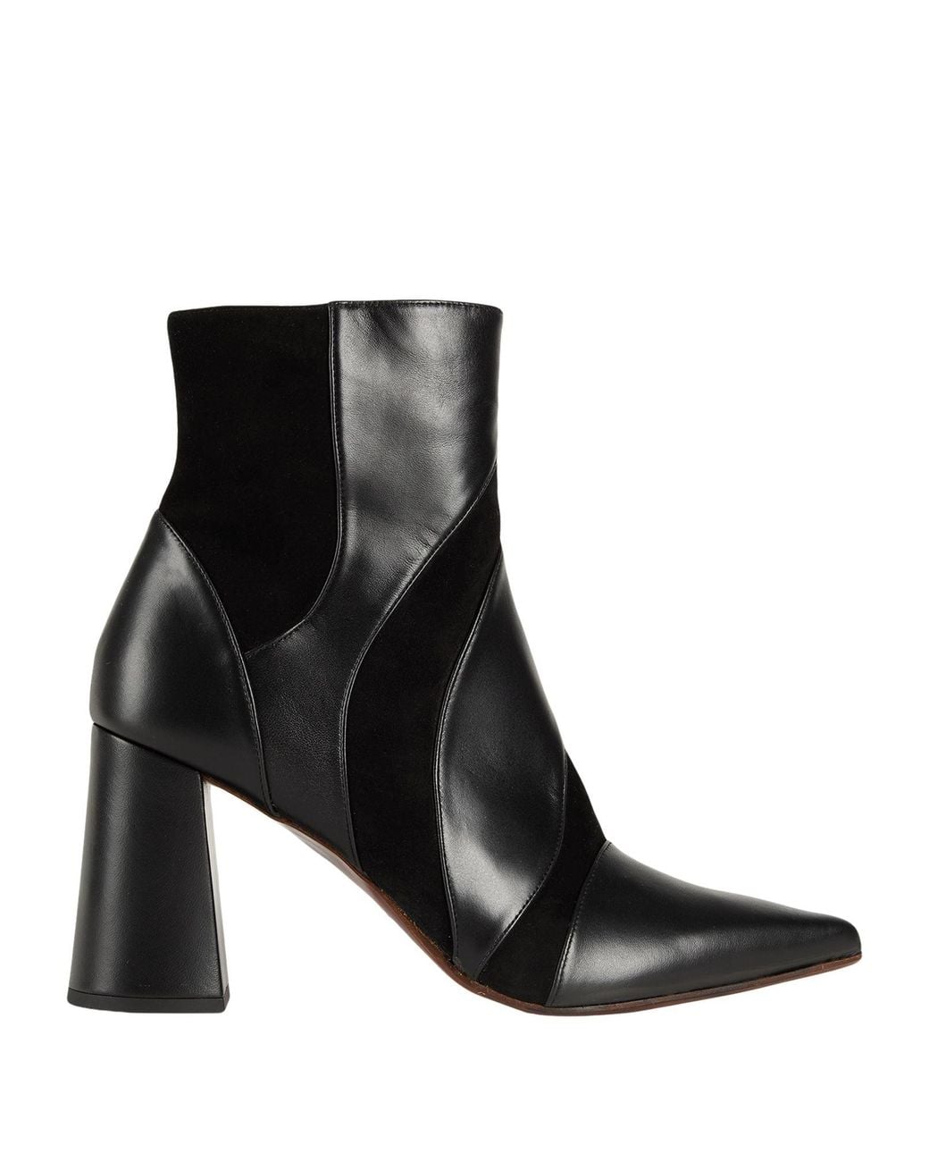 Chie Mihara Black Ankle Boots Leather
