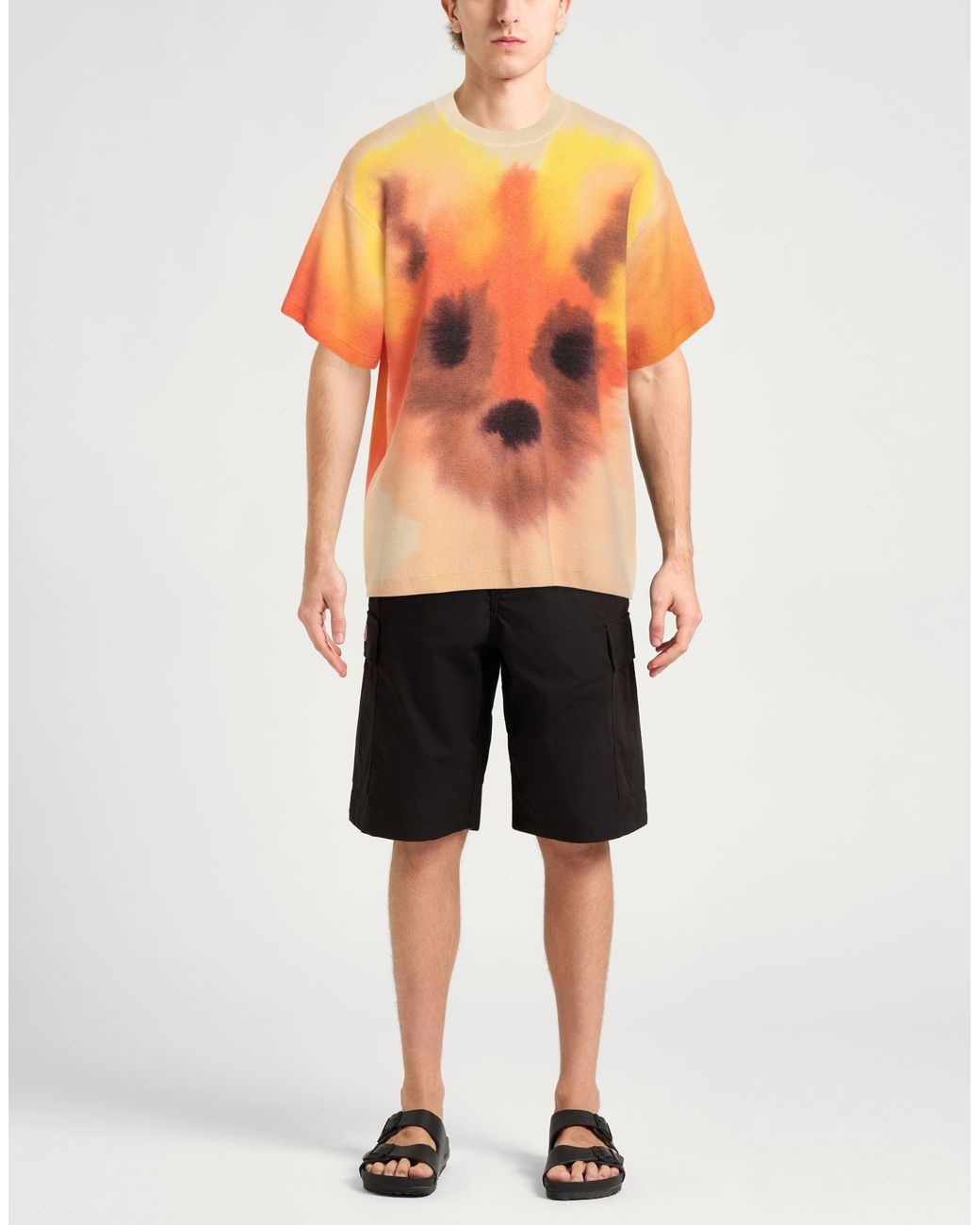 Maison Kitsuné Pullover in Orange für Herren