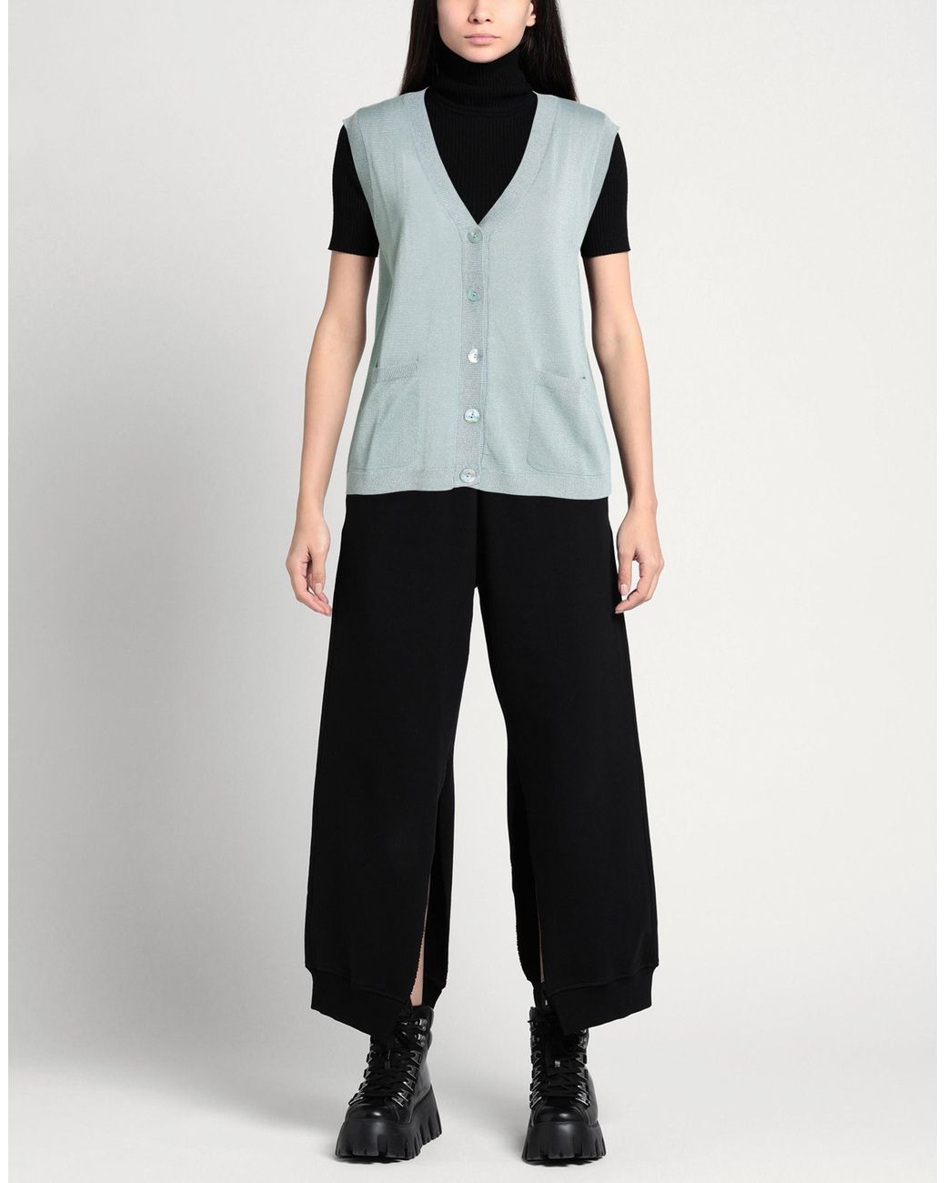 ALESSIA SANTI Blue Cardigan