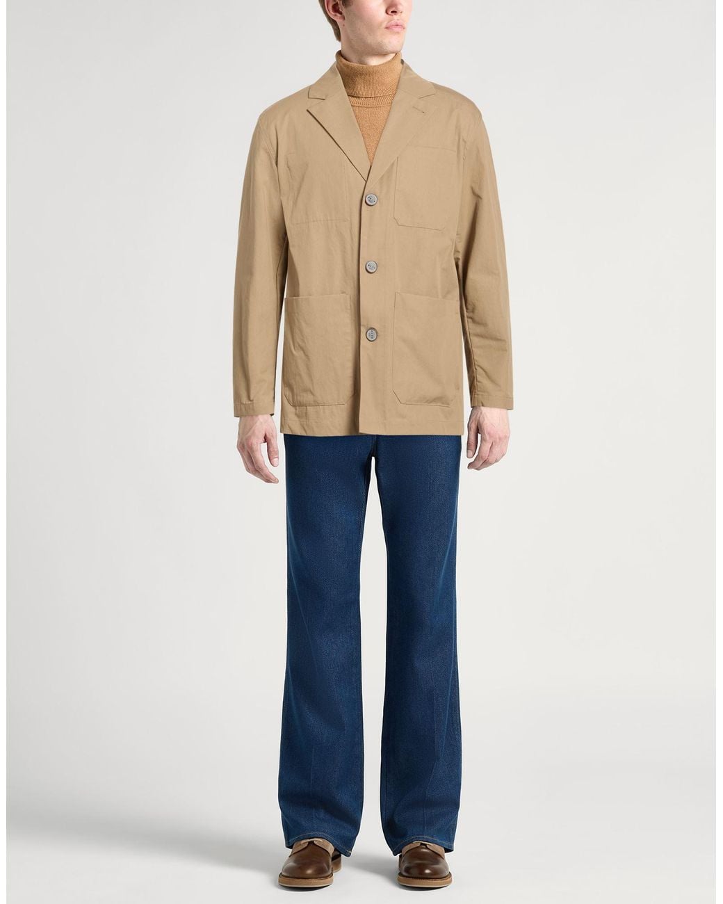 Hevò Natural Blazer for men
