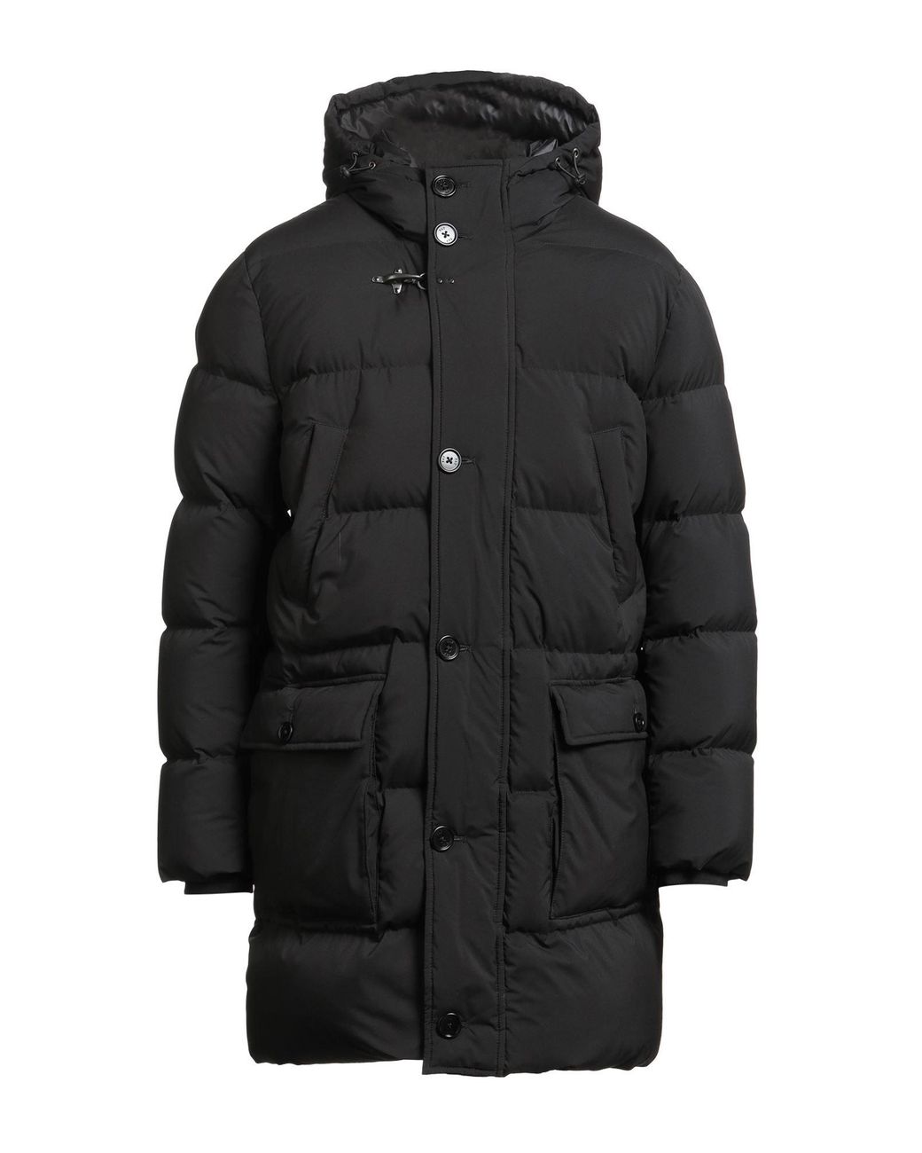 Fay Black Puffer for men