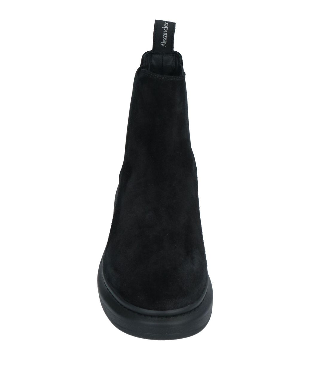 McQueen Black Ankle Boots