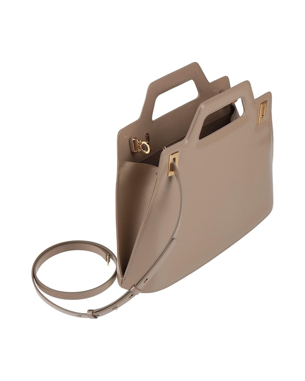 Ferragamo Natural Handbag