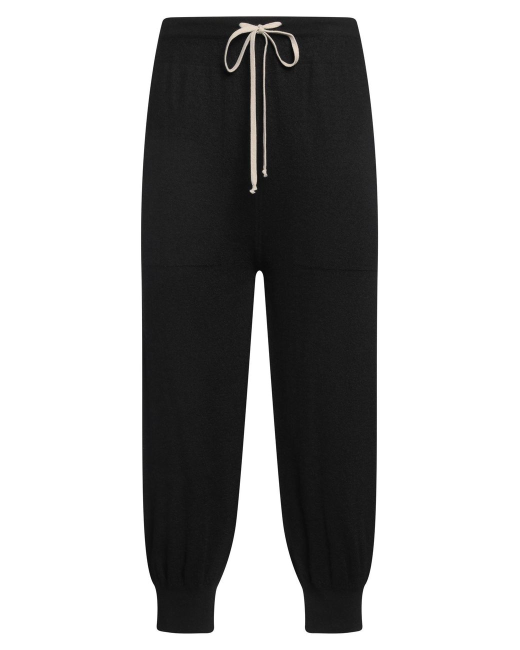 Rick Owens Black Pants Cashmere for men
