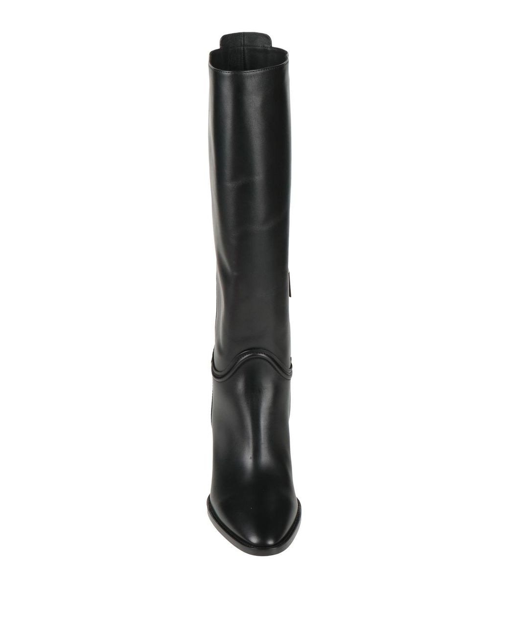Ferragamo Black Torris 70 Boot Calfskin