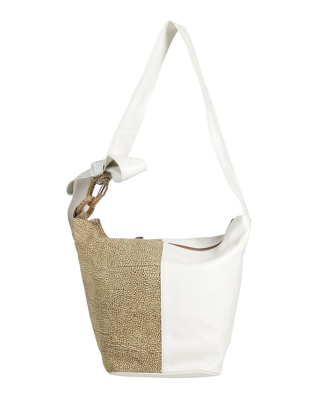 Borbonese White Schultertasche