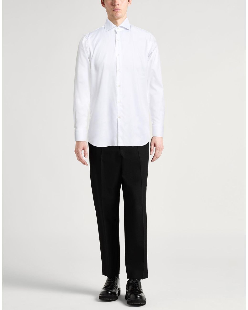 Bagutta White Shirt Cotton for men
