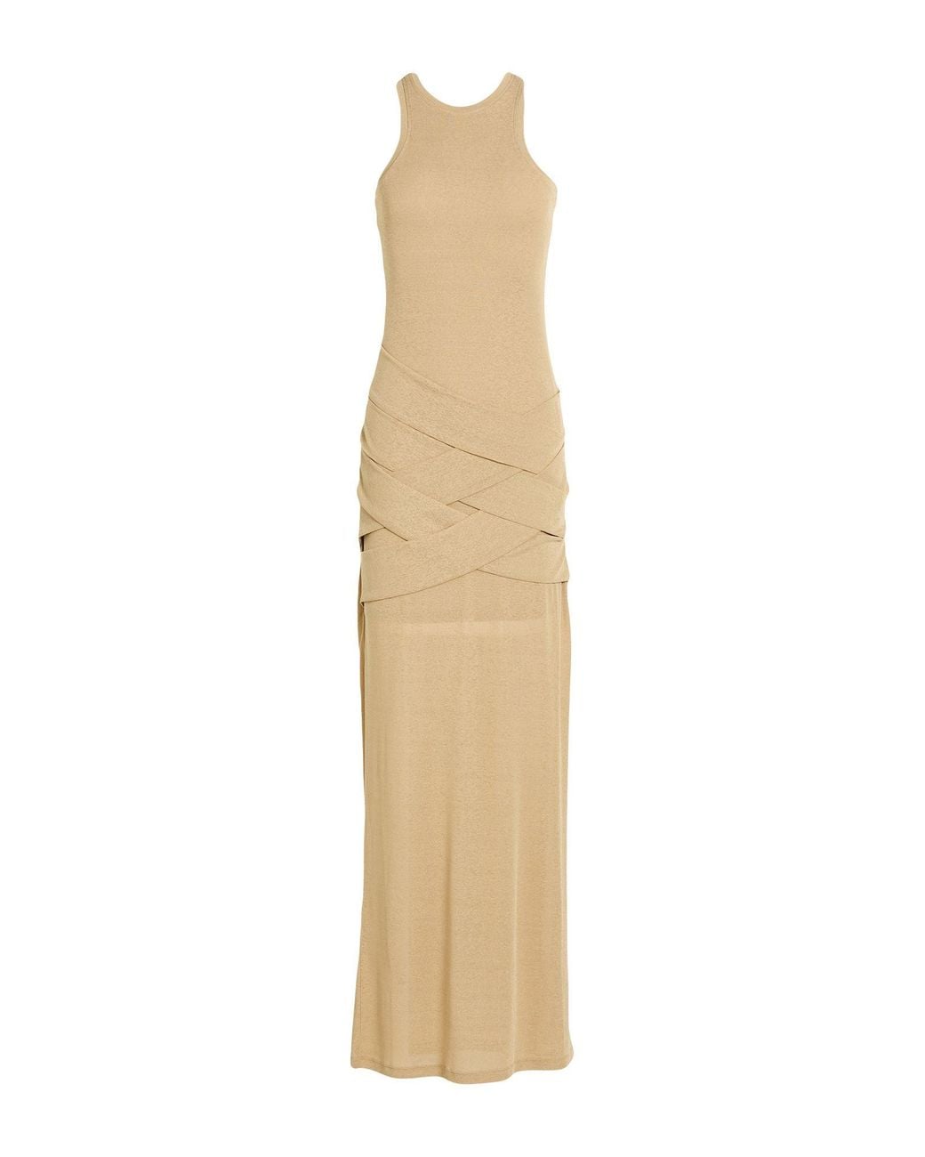 Nanushka Natural Maxi Dress