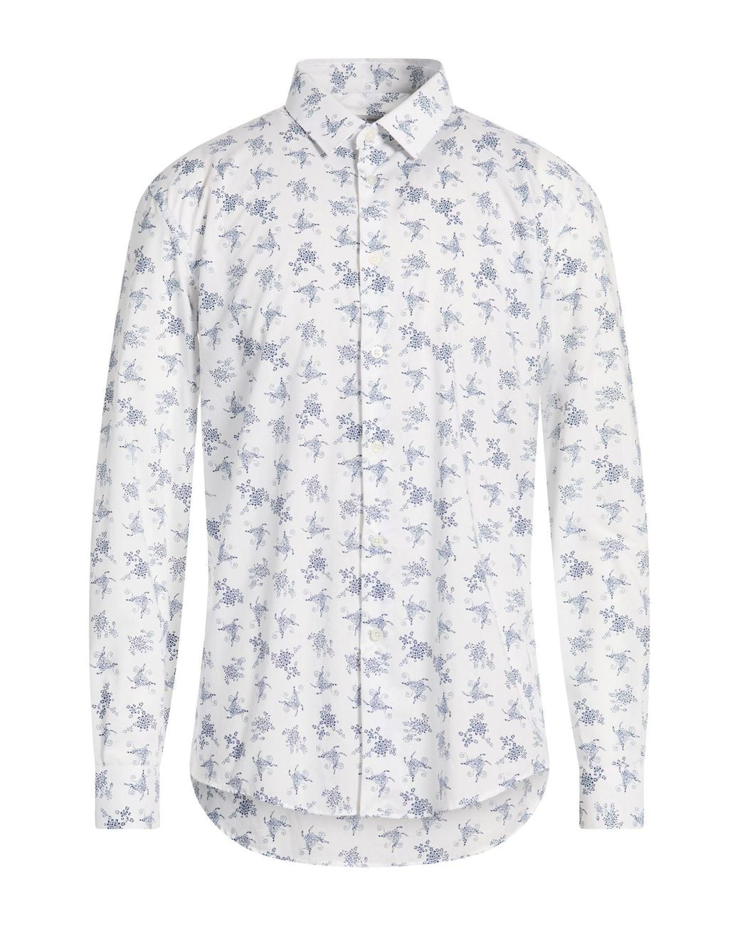 Daniele Alessandrini White Shirt Cotton for men