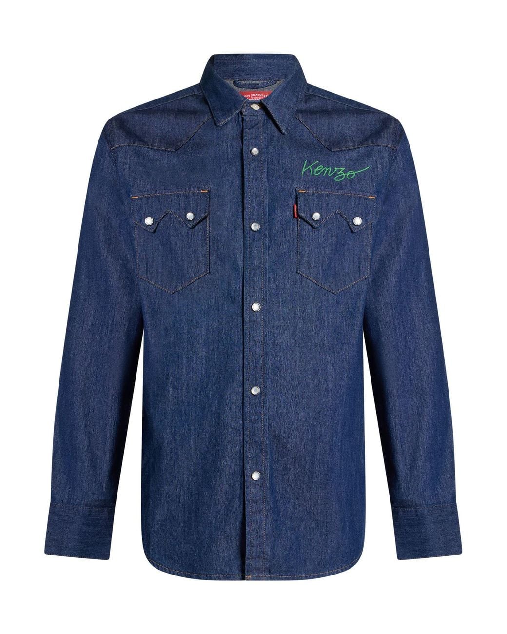 Levi's Blue Denim Shirt for men