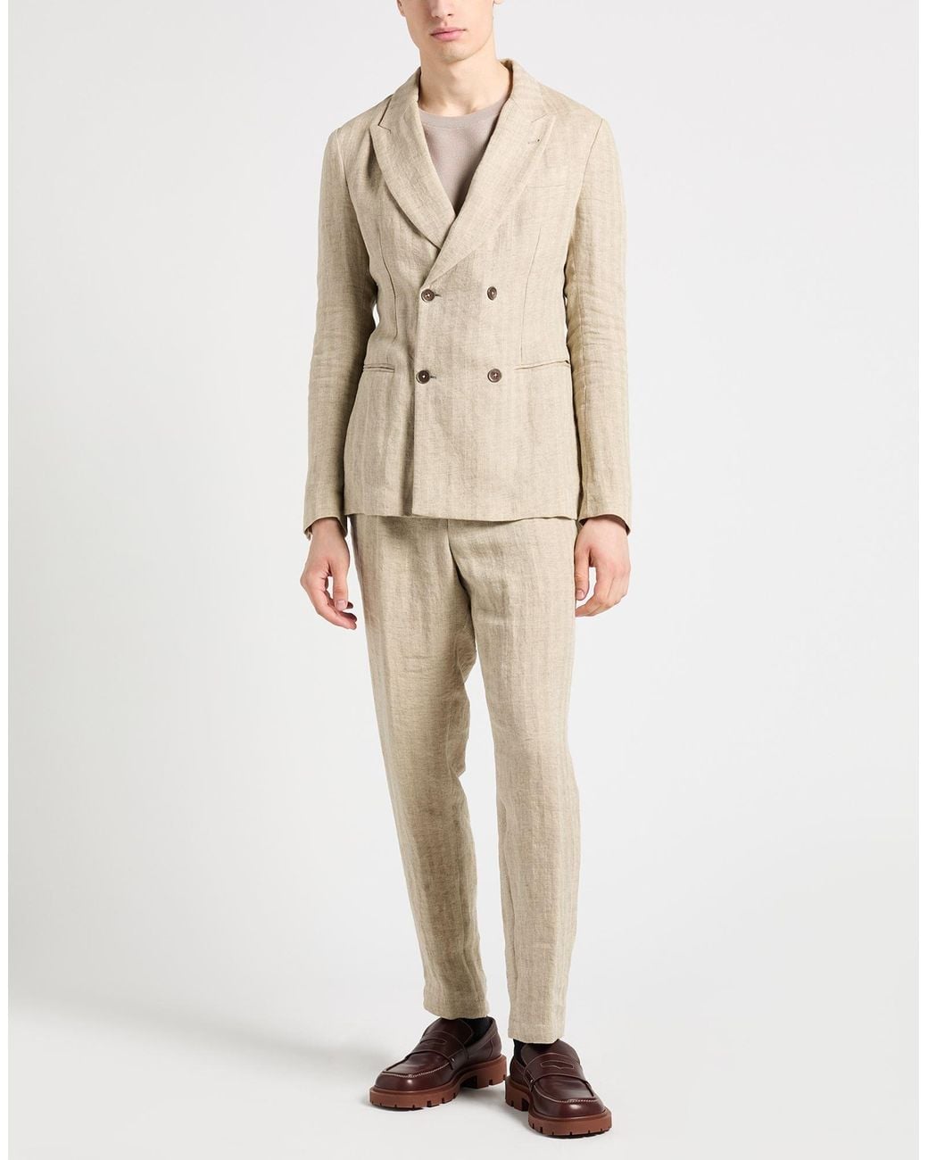 Emporio Armani Natural Suit for men