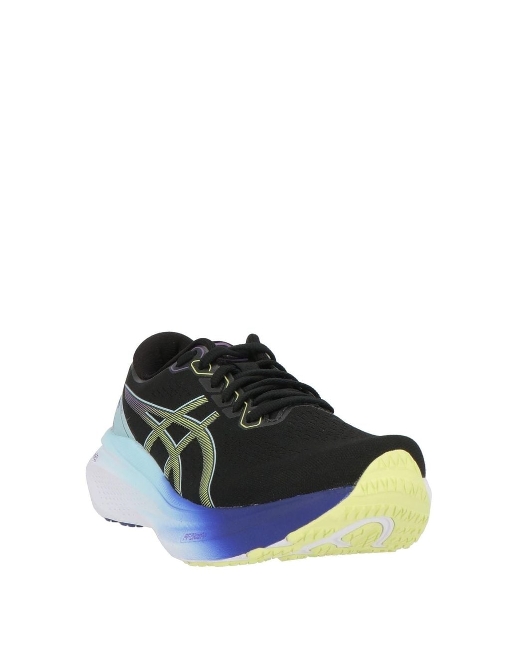 Asics Green Sneakers Textile Fibers