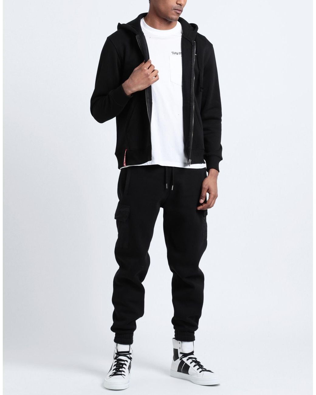 Alpha Industries Black Sweatshirt for men