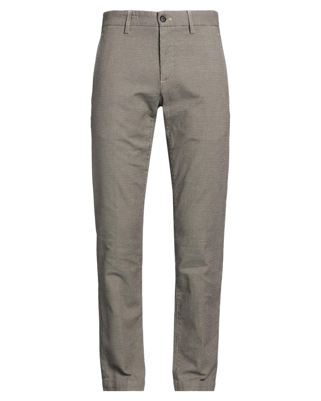 Bikkembergs Gray Pants Cotton, Elastane for men