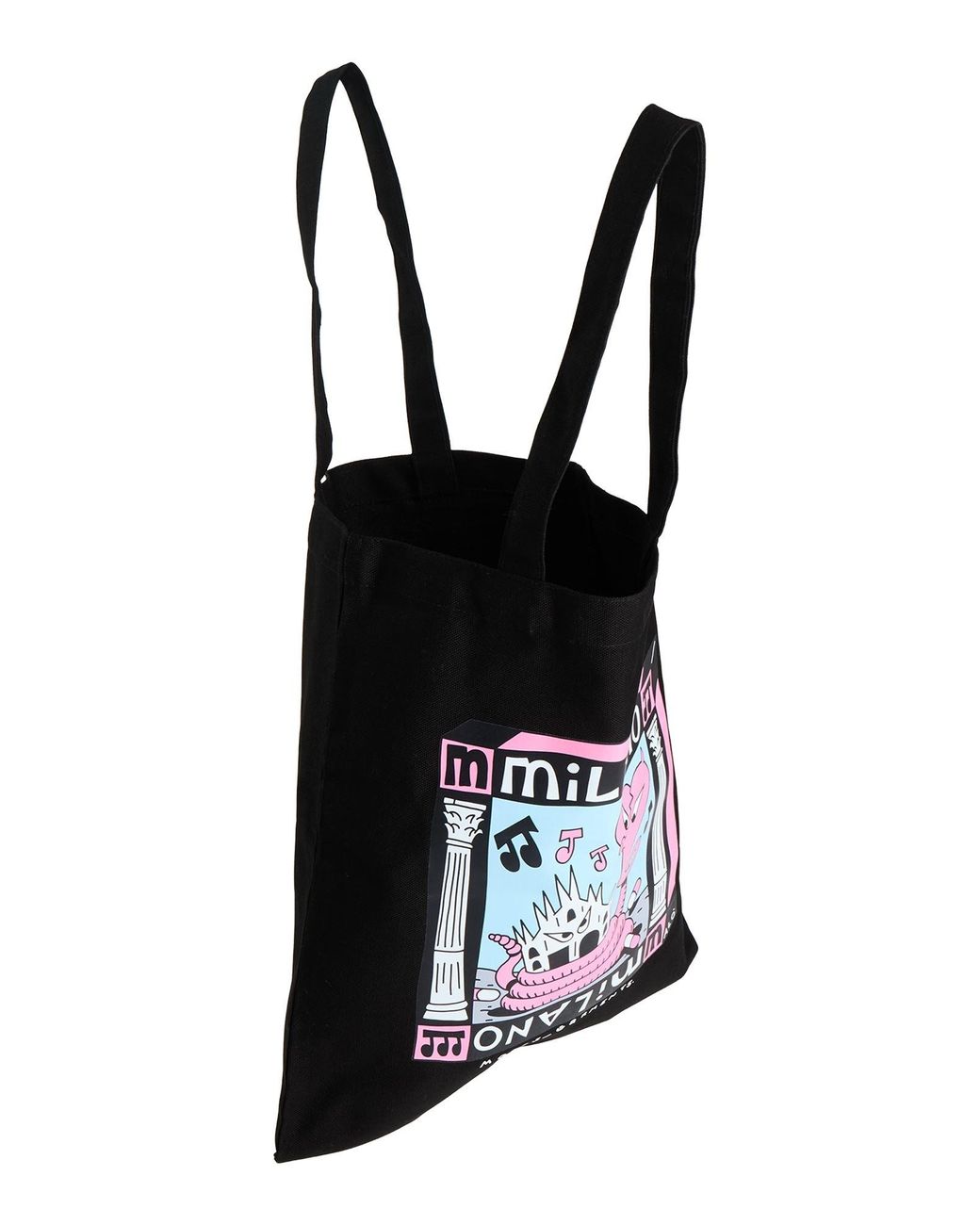 MODES Black Handbag Cotton