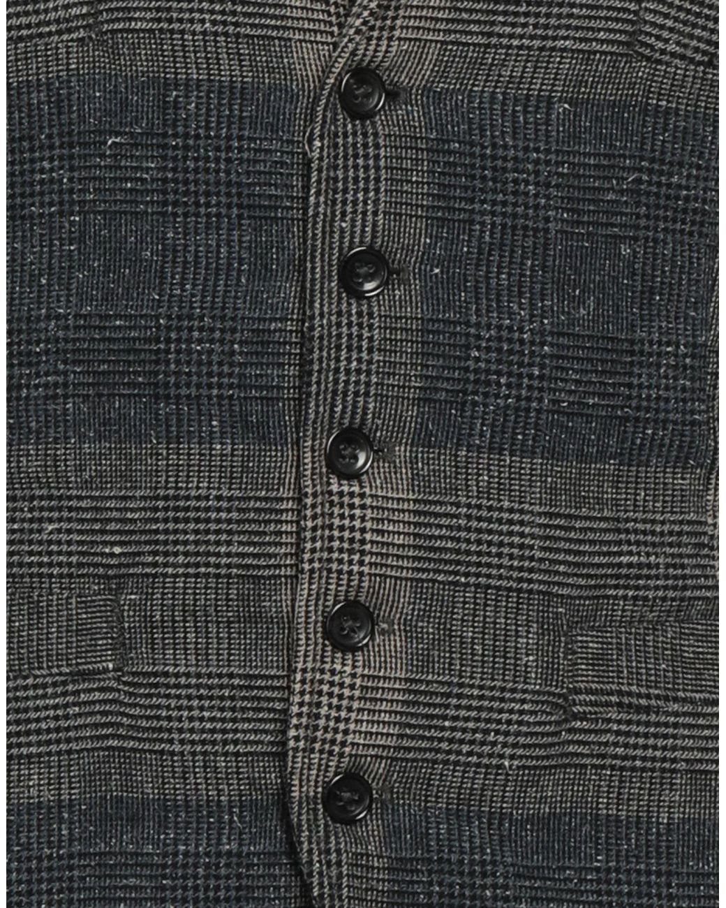 Montedoro Black Tailored Vest for men