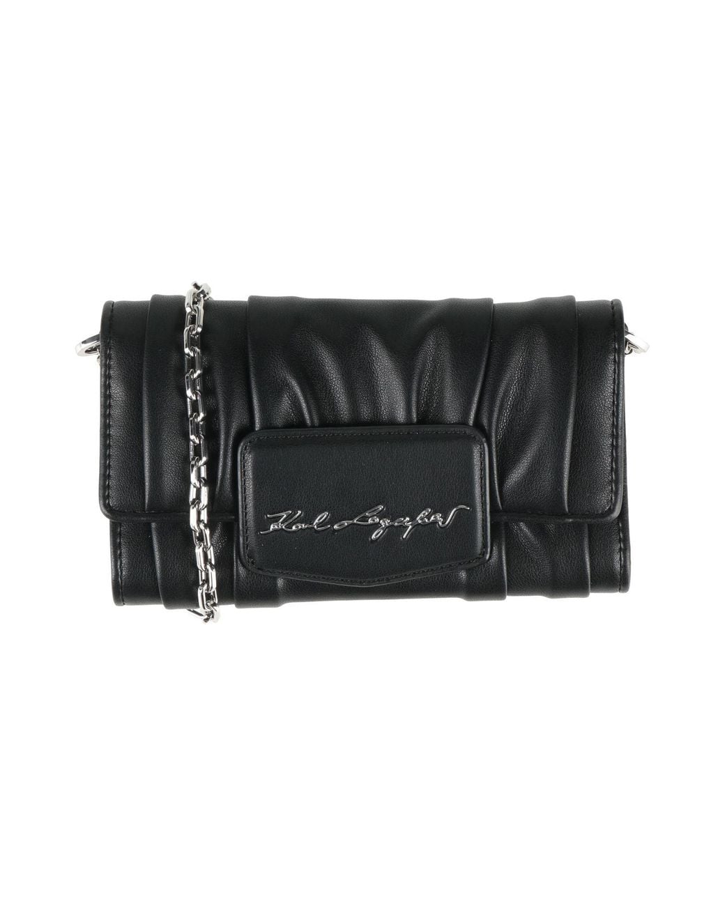 Karl Lagerfeld Black Crossbody Wallets