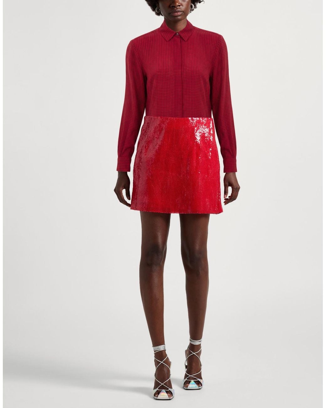 Alexandre Vauthier Red Shirt