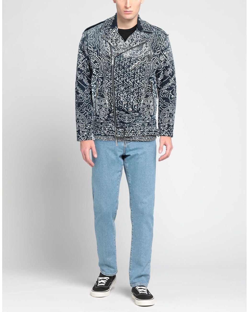DSquared² Blue Denim Outerwear for men