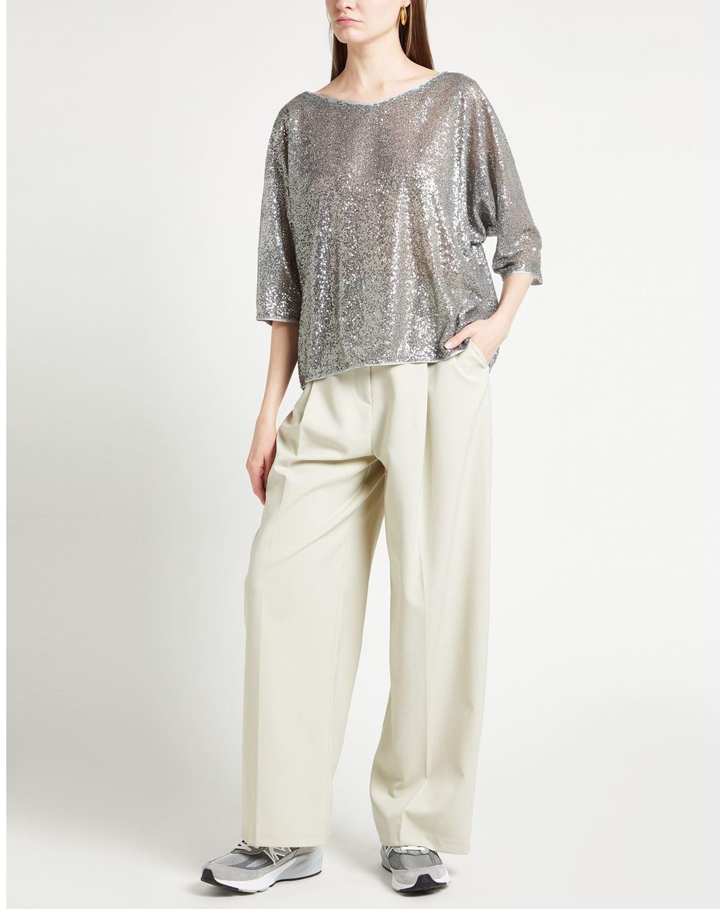 Antonelli Gray Top Polyester