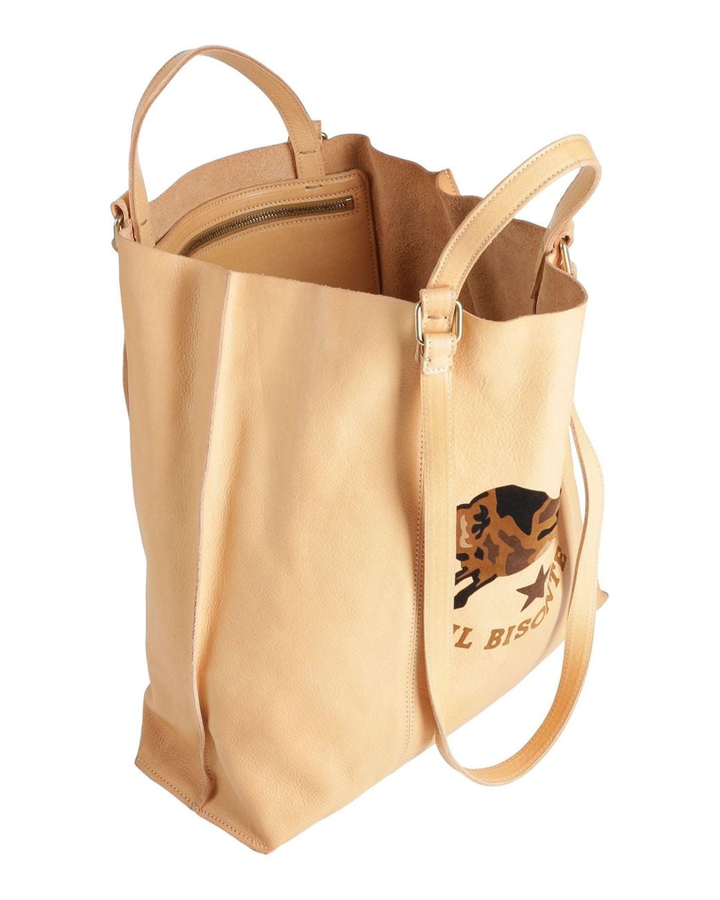 Borsa A Spalla di Il Bisonte in Natural