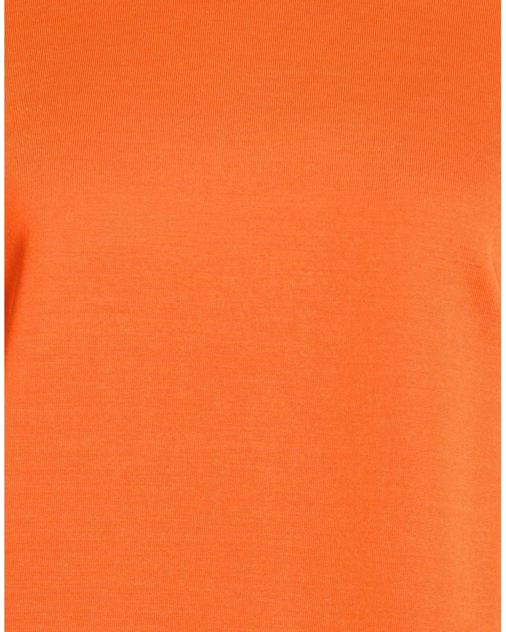 Jil Sander Orange Top Viscose, Virgin Wool, Polyamide, Elastane