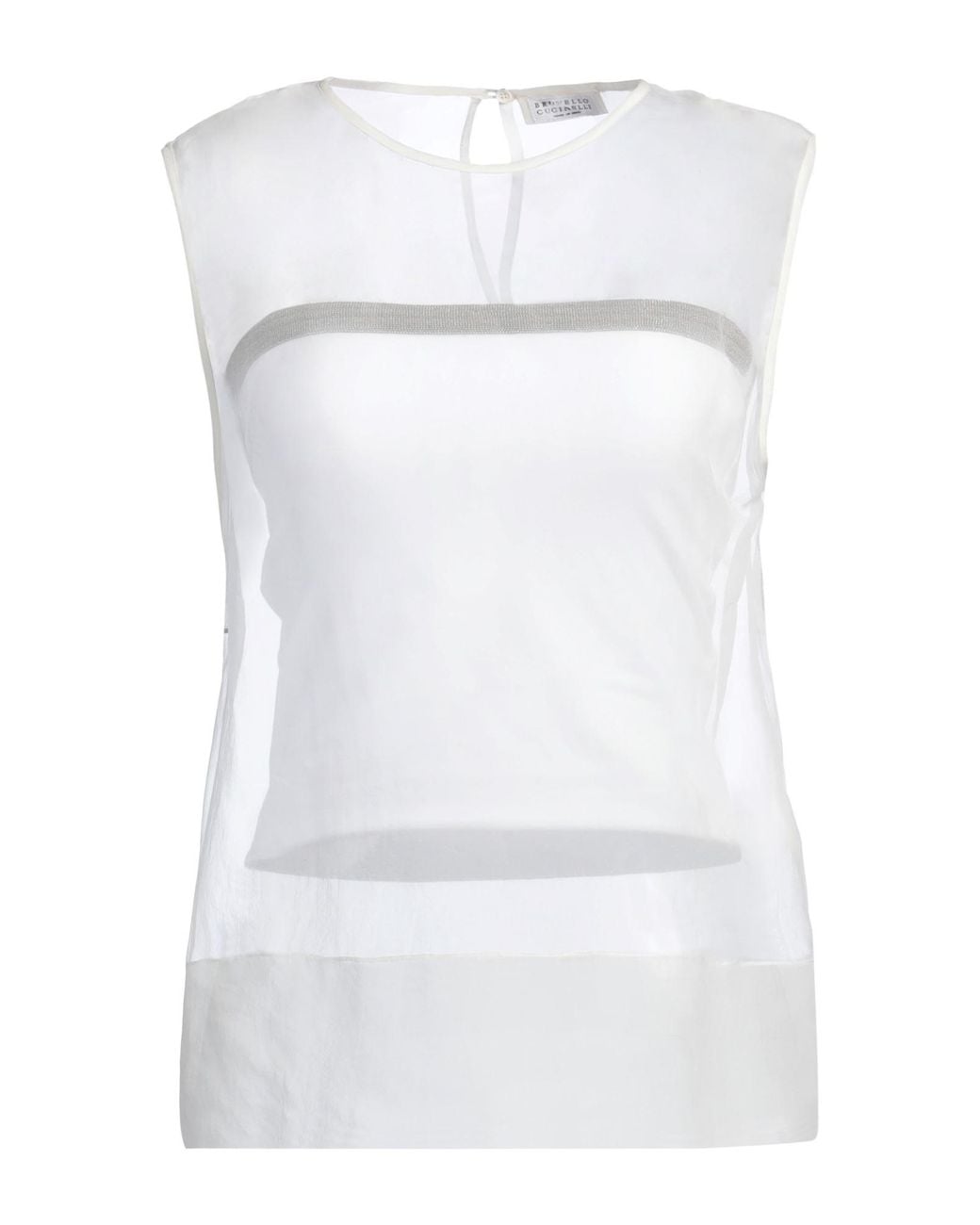 Brunello Cucinelli White Top