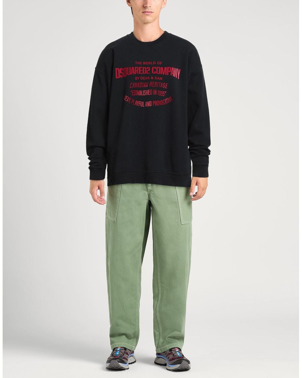 DSquared² Black Sweatshirts for men