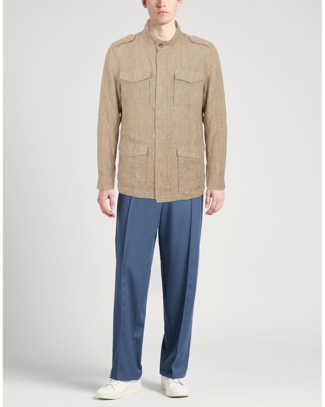 Herno Natural Jacket Linen for men