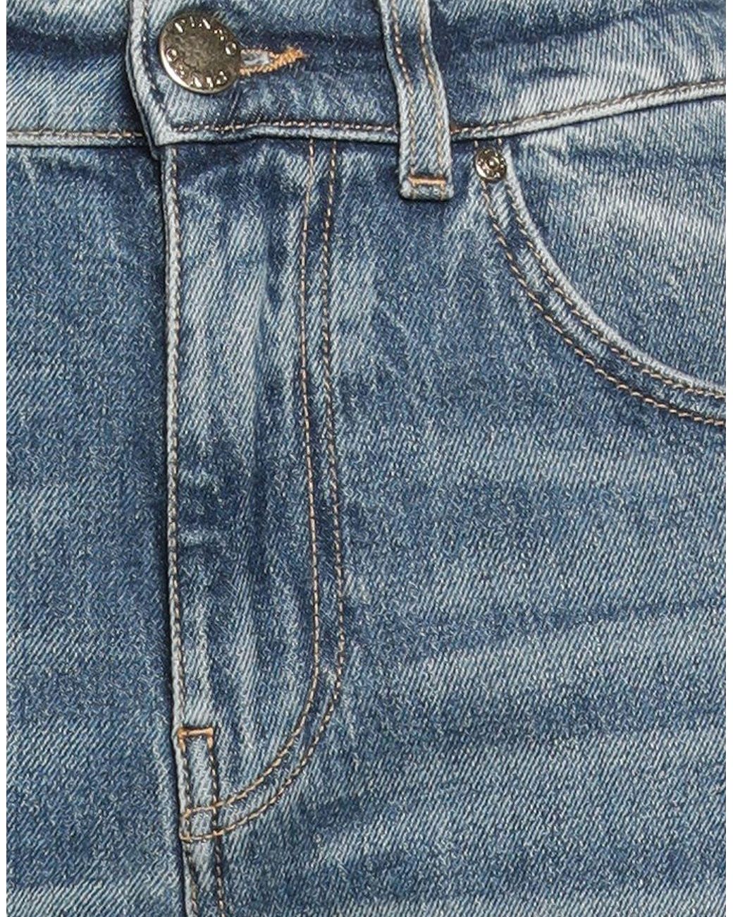 Pinko Blue Denim Jeans Cotton, Elastane