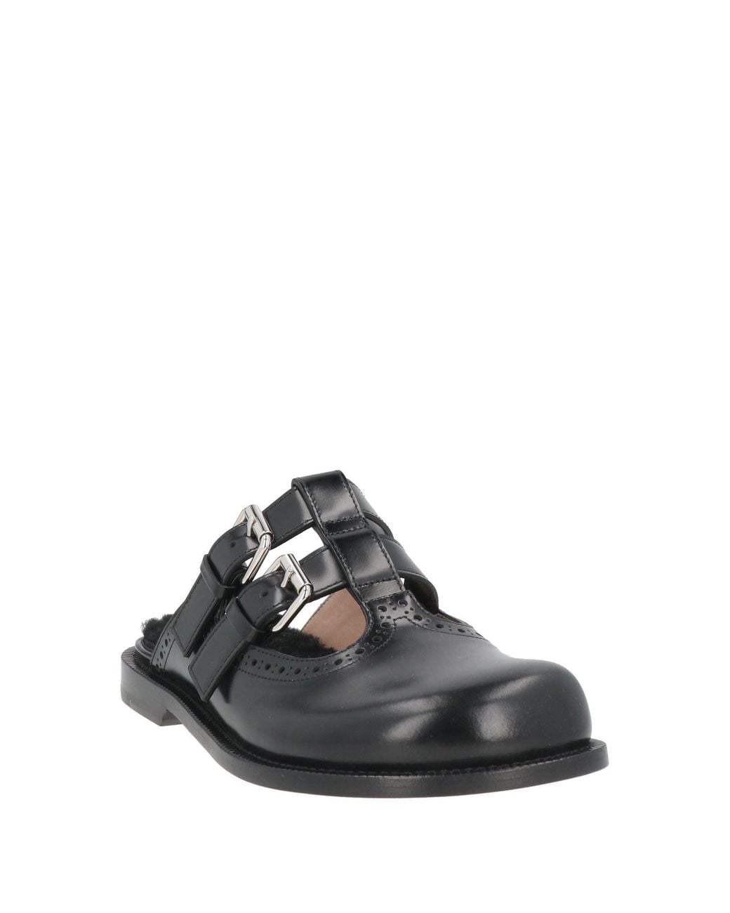 Loewe Black Mules & Clogs Leather