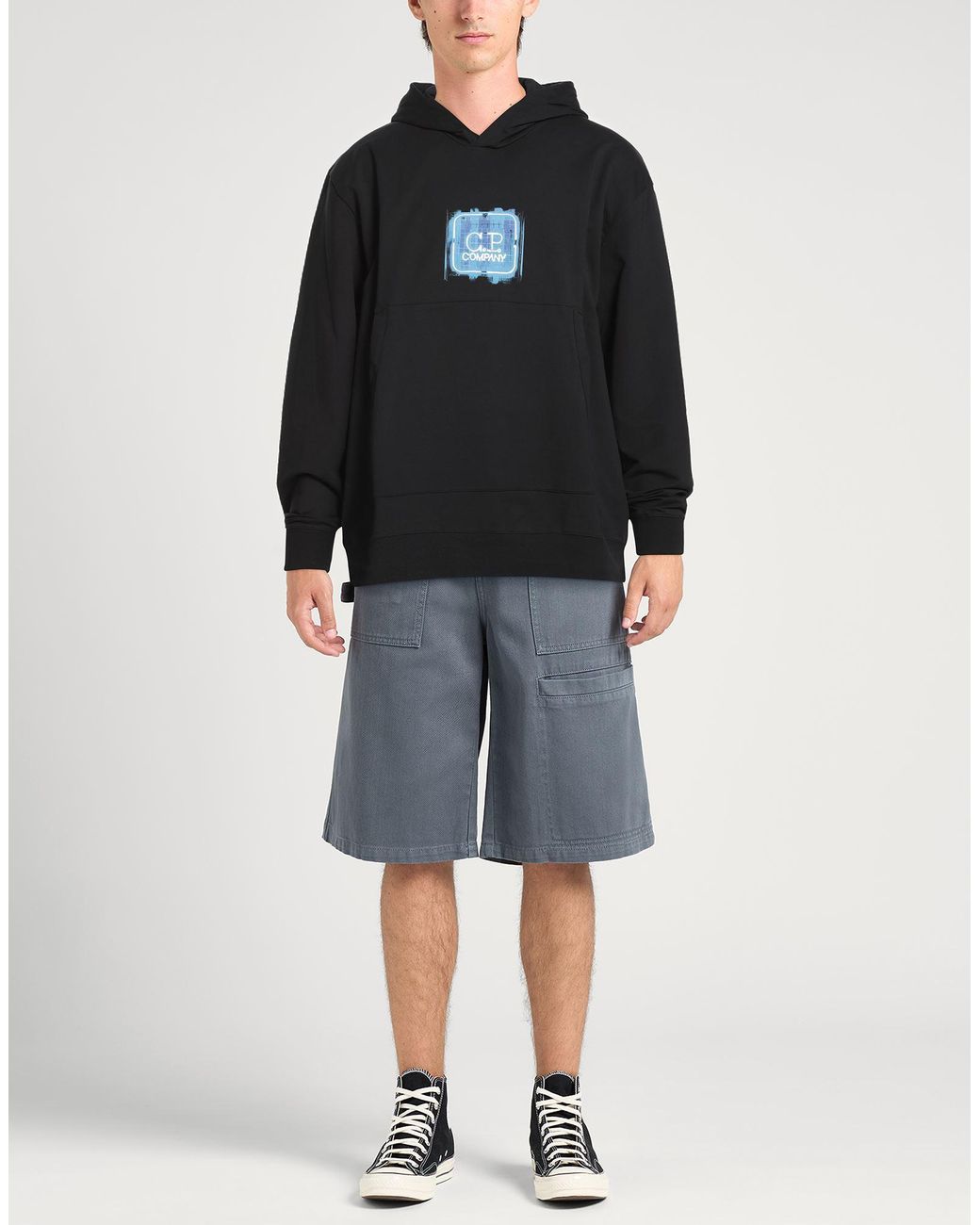 C P Company Black Sweatshirts for men