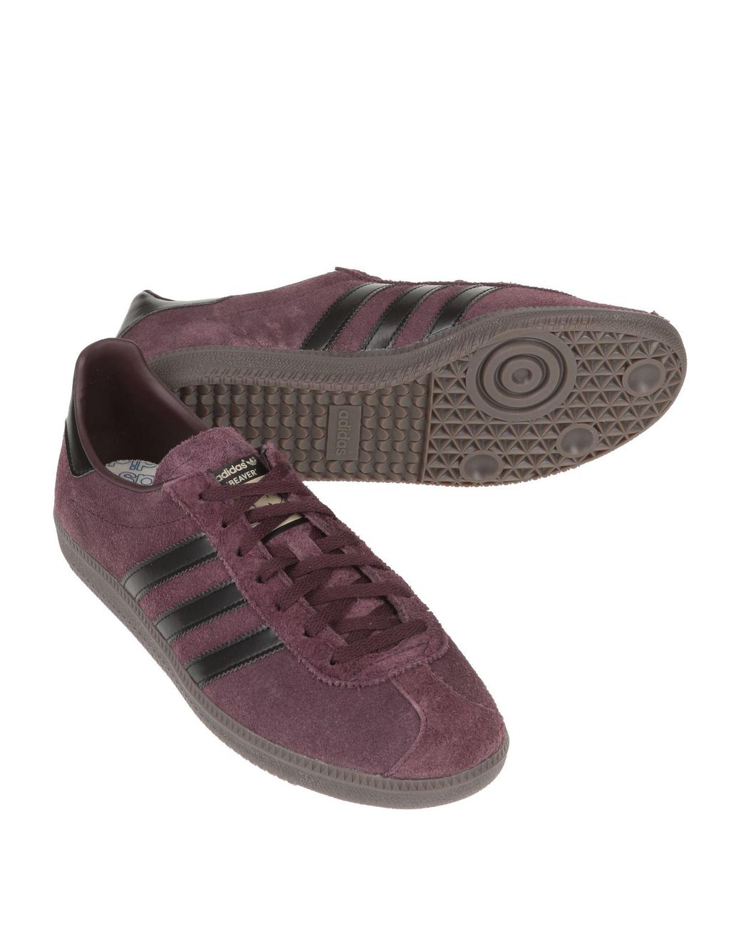 Adidas Originals Purple Trainers for men