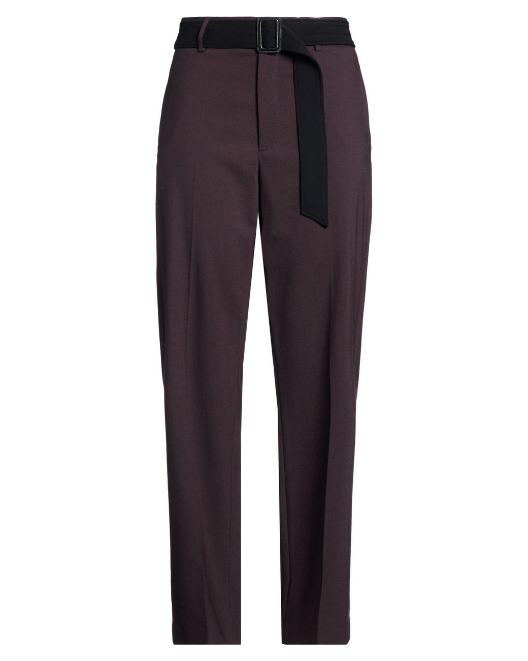MM6 by Maison Margiela Blue Pants Virgin Wool, Elastane