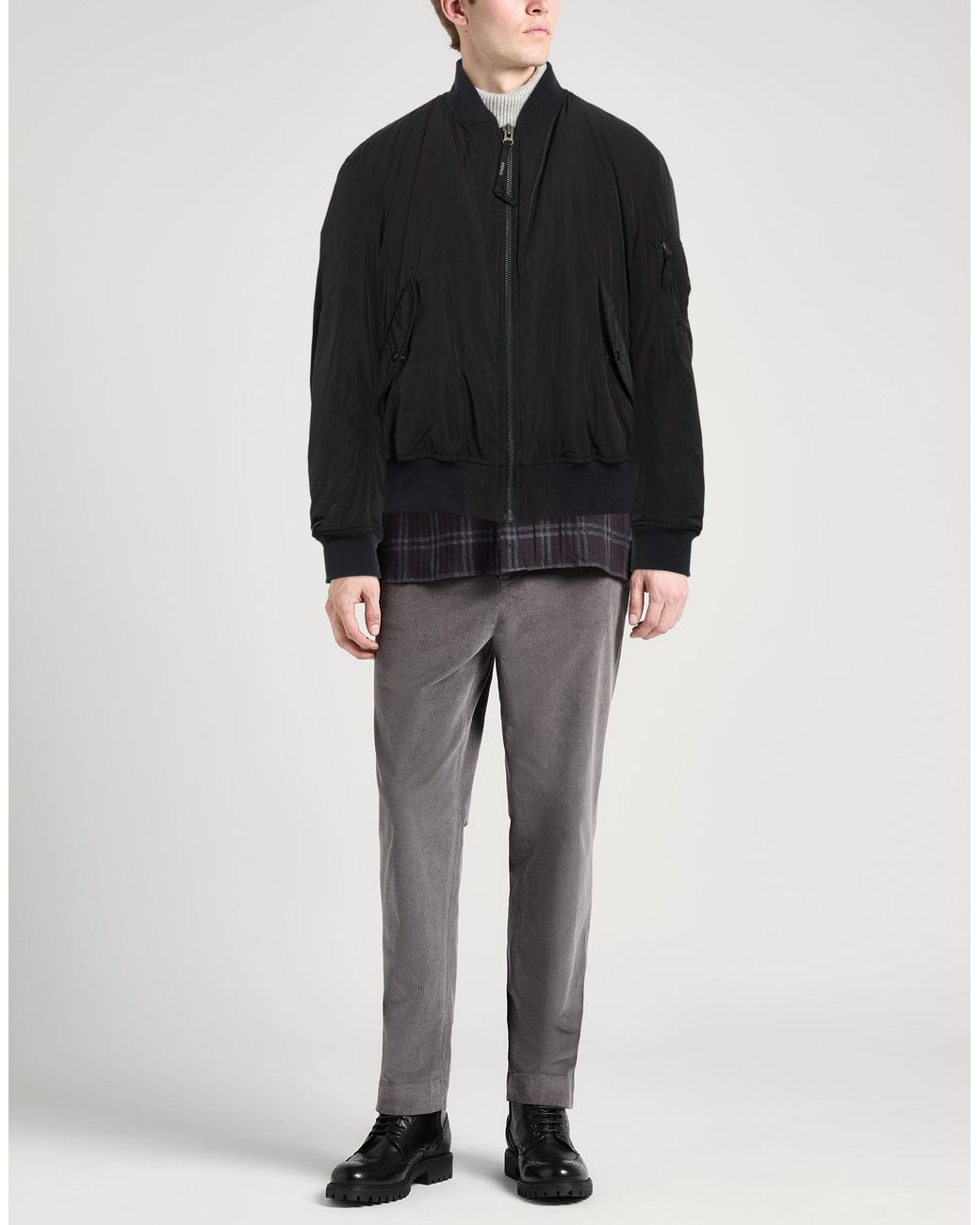Aspesi Black Jacket for men