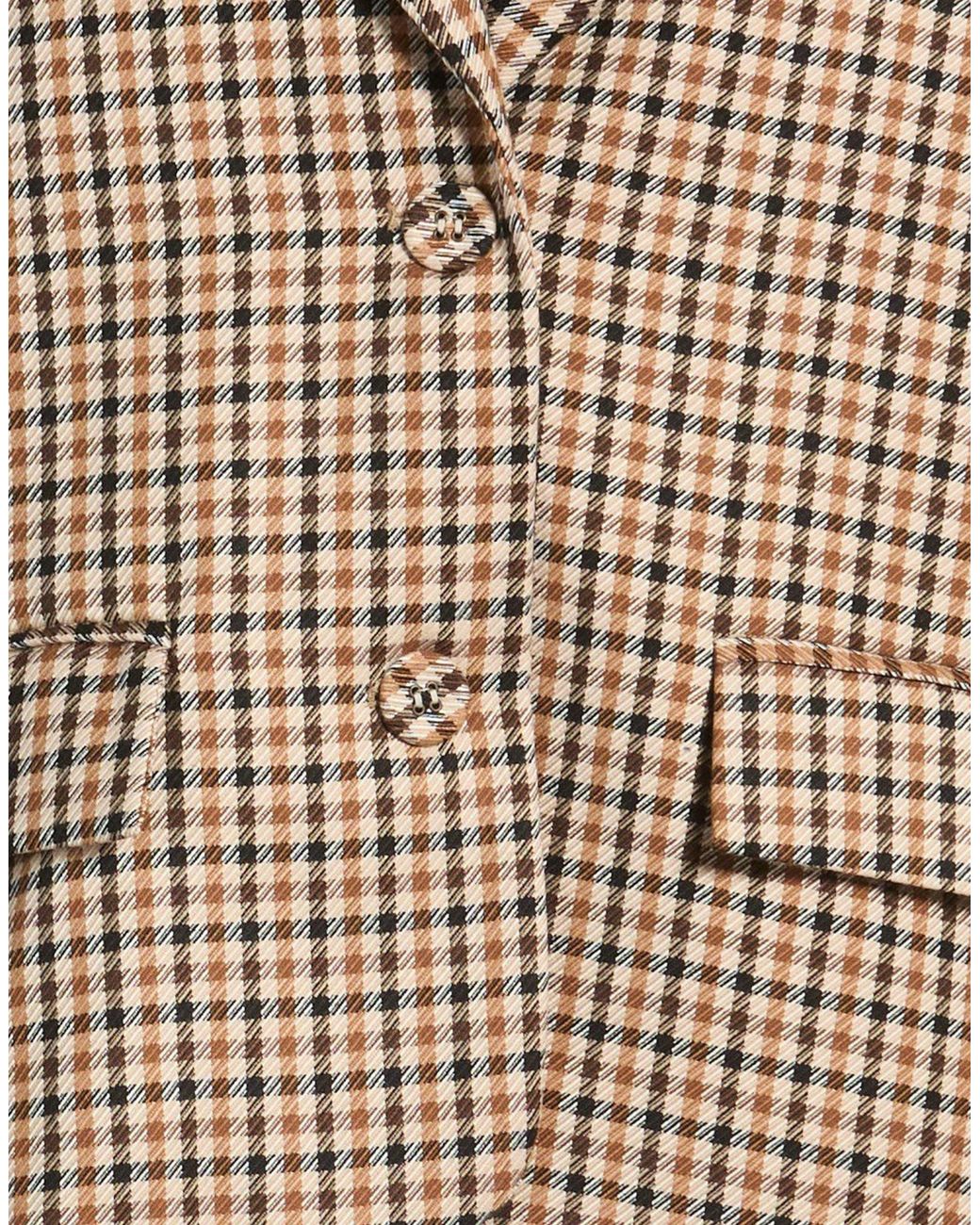 Dixie Brown Blazer Polyester, Viscose
