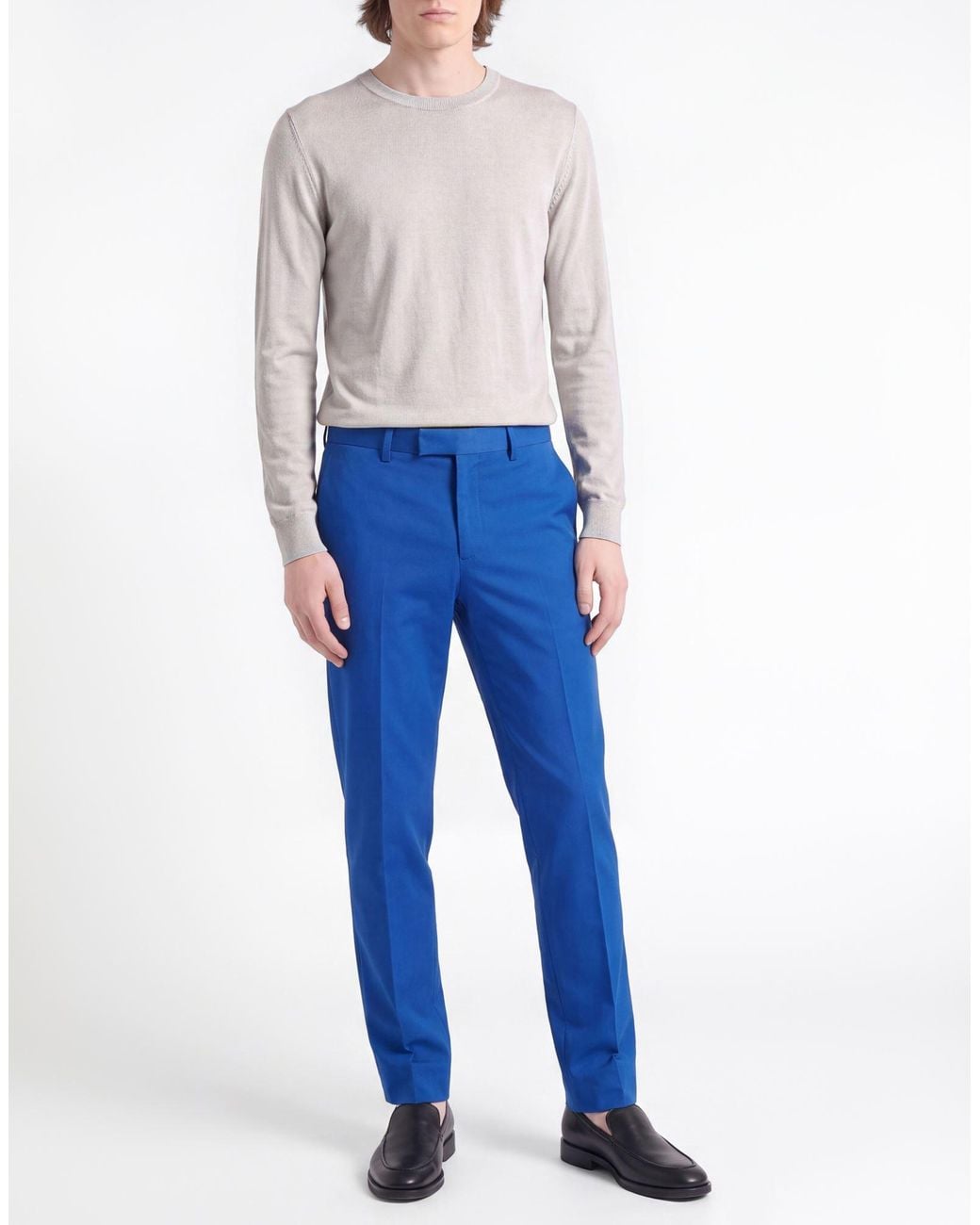 Circolo 1901 Blue Pants Cotton, Elastane for men