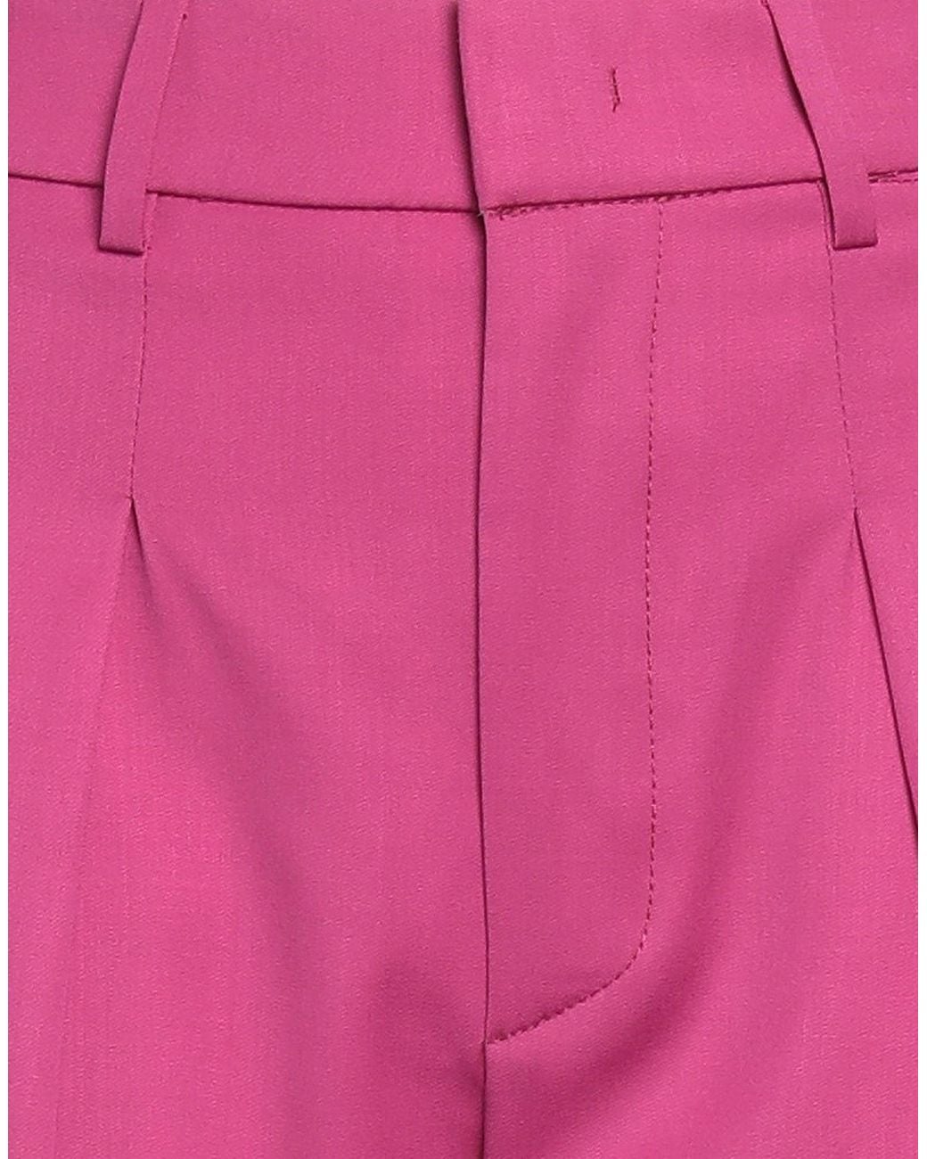 Dondup Pink Pants Virgin Wool, Elastane