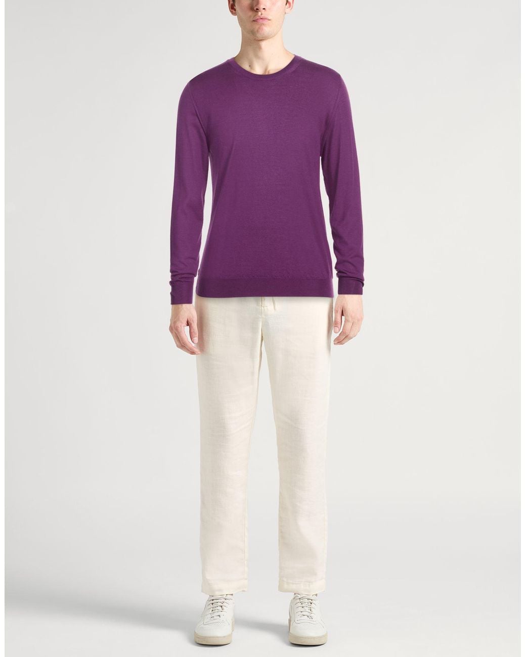 Pullover Fedeli de hombre de color Purple