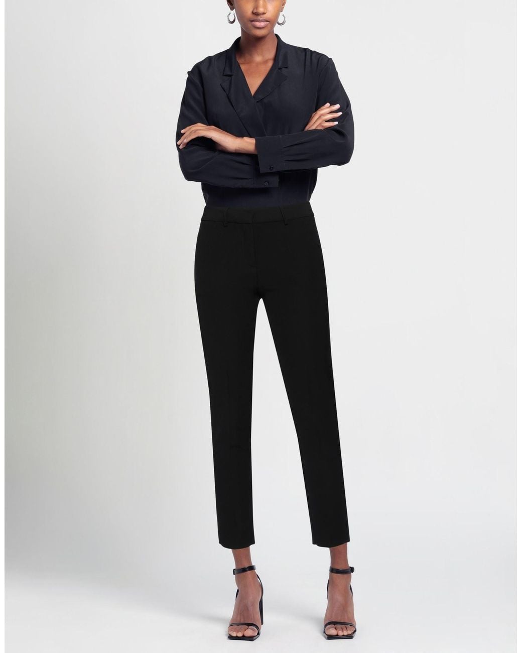 SIMONA CORSELLINI Black Trouser