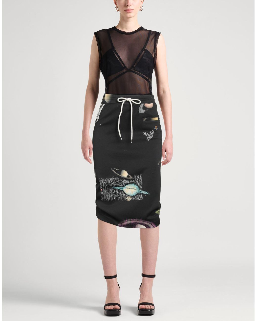 Vivienne Westwood Black Midi Skirts