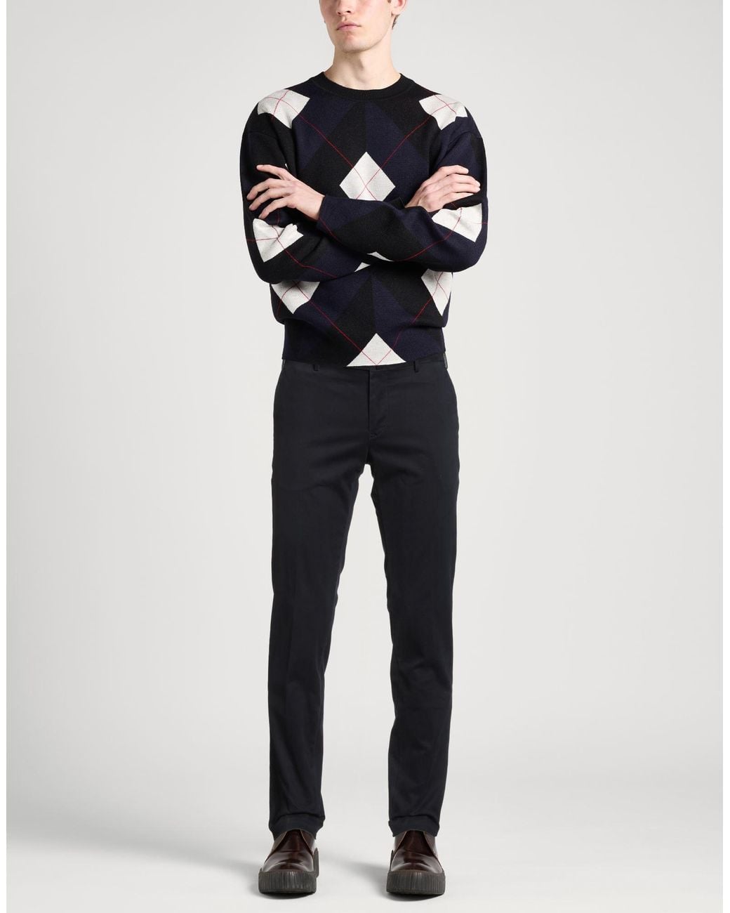 PT Torino Blue Pants for men
